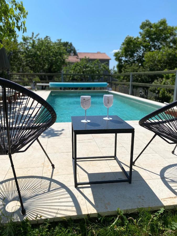 Wellness House Oliva With Heated Salt Water Pool, Sauna & Jakuzzi Labin  Exterior foto