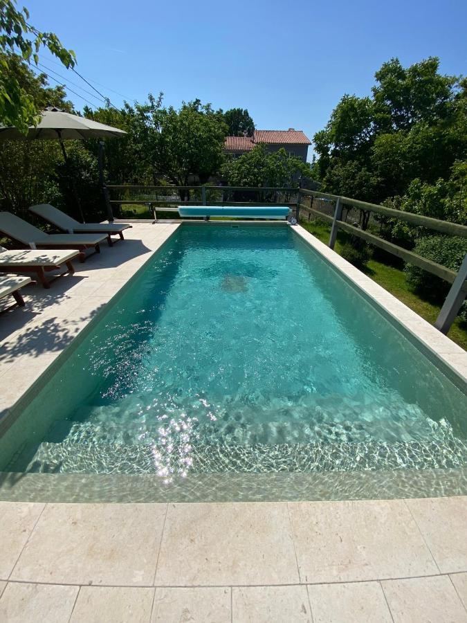 Wellness House Oliva With Heated Salt Water Pool, Sauna & Jakuzzi Labin  Exterior foto