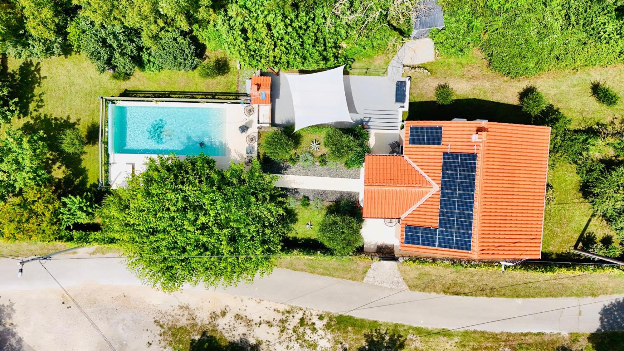 Wellness House Oliva With Heated Salt Water Pool, Sauna & Jakuzzi Labin  Exterior foto